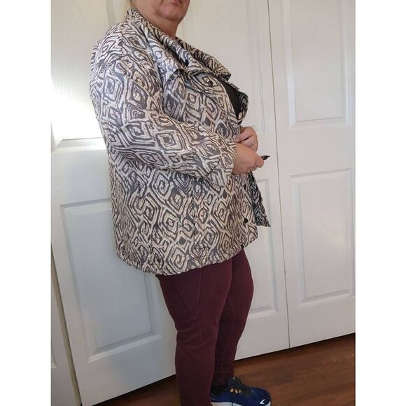 NYDJ Diamond Wood Trench - Picture 9 of 11